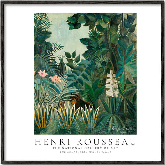 Henri Rousseau The equatorial jungle II