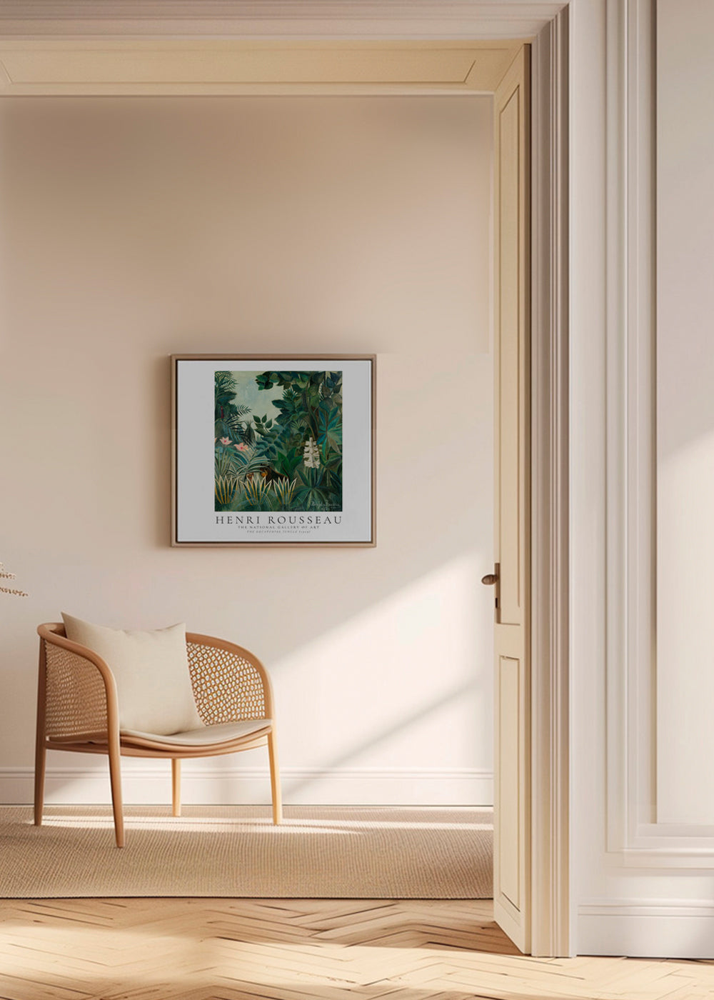 Henri Rousseau The equatorial jungle II