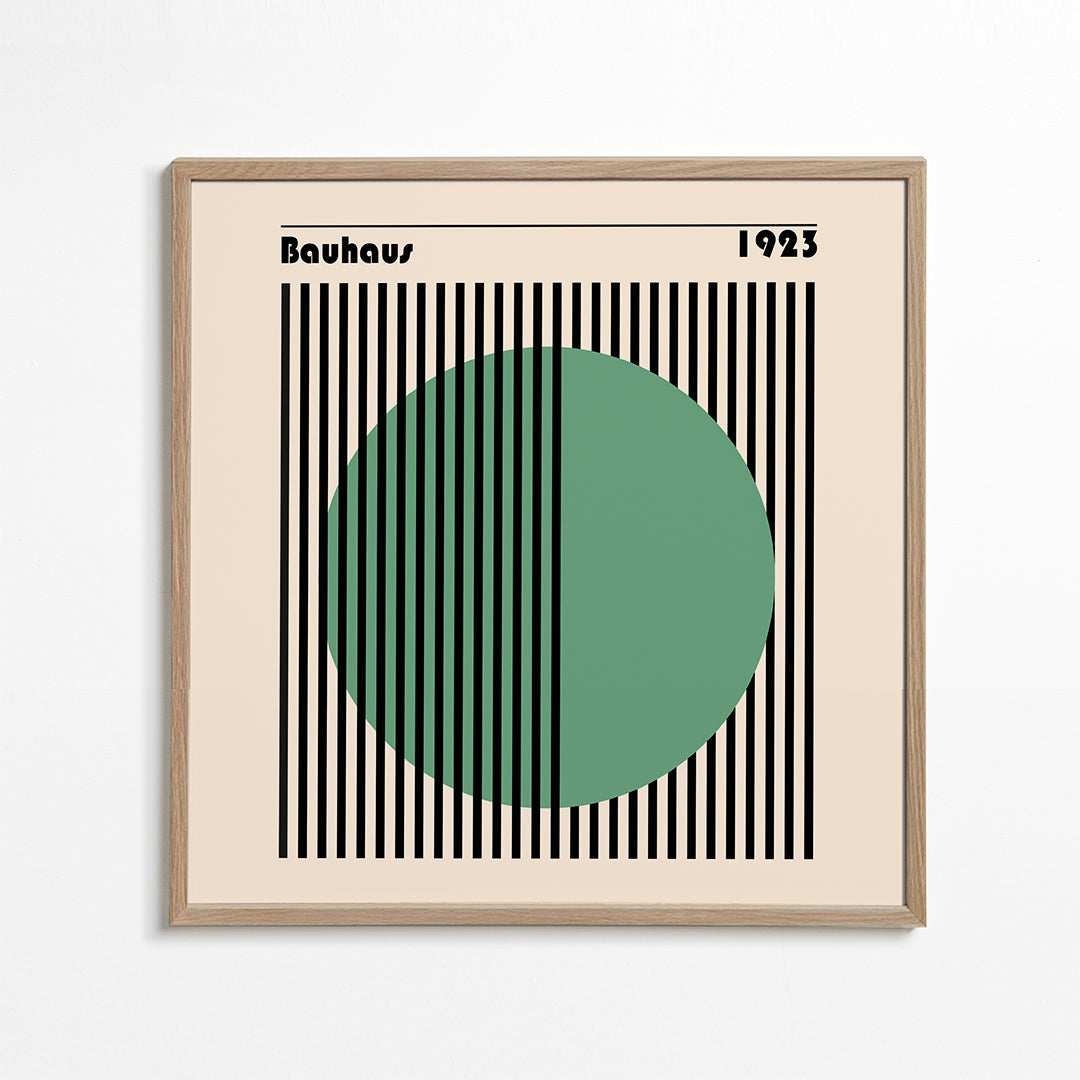 Bauhaus Green Circle II
