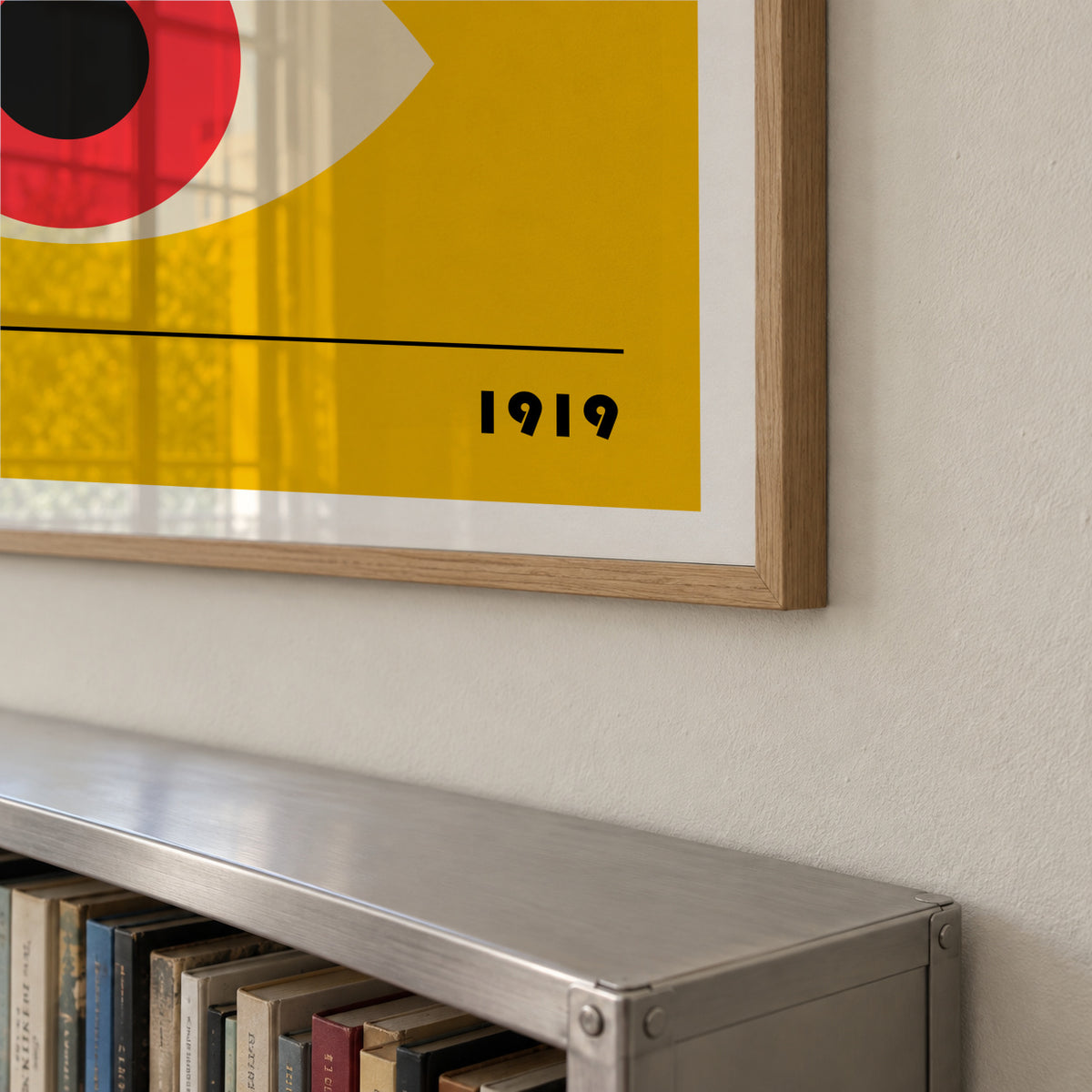 Bauhaus Eyes II - Framed poster detail