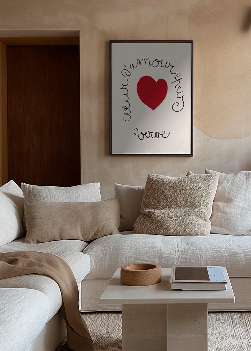 Henri Matisse "Coeur d'Amour Epris - Verve" love print