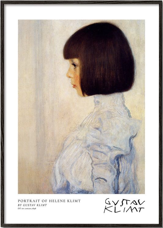 Portrait of Helene Klimt by Gustav Klimt