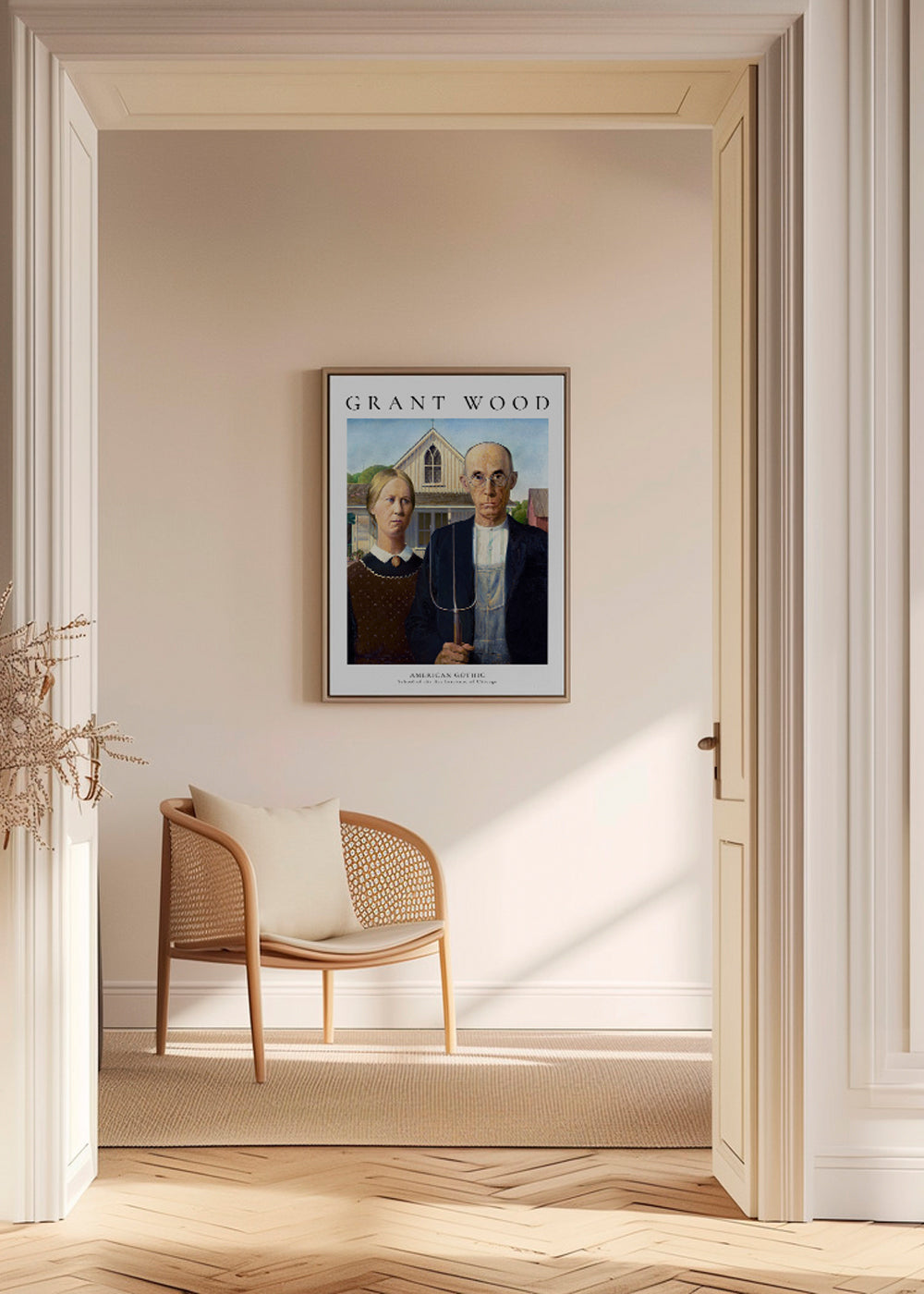 American Gothic by Grant Wood