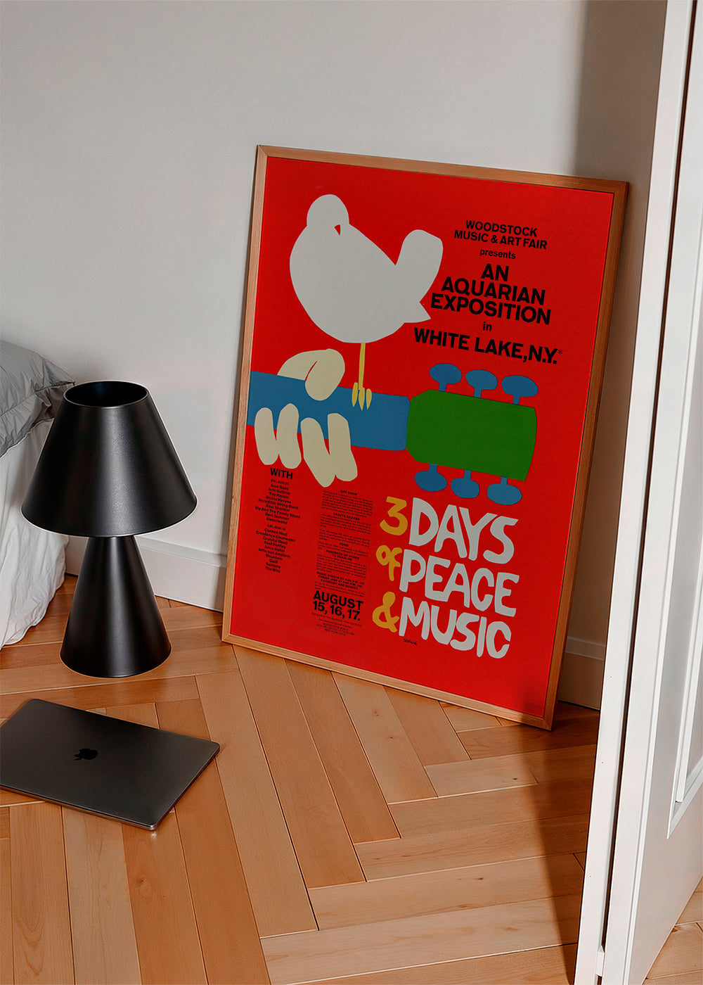 Woodstock 1969 Poster - 3 days of peace & music