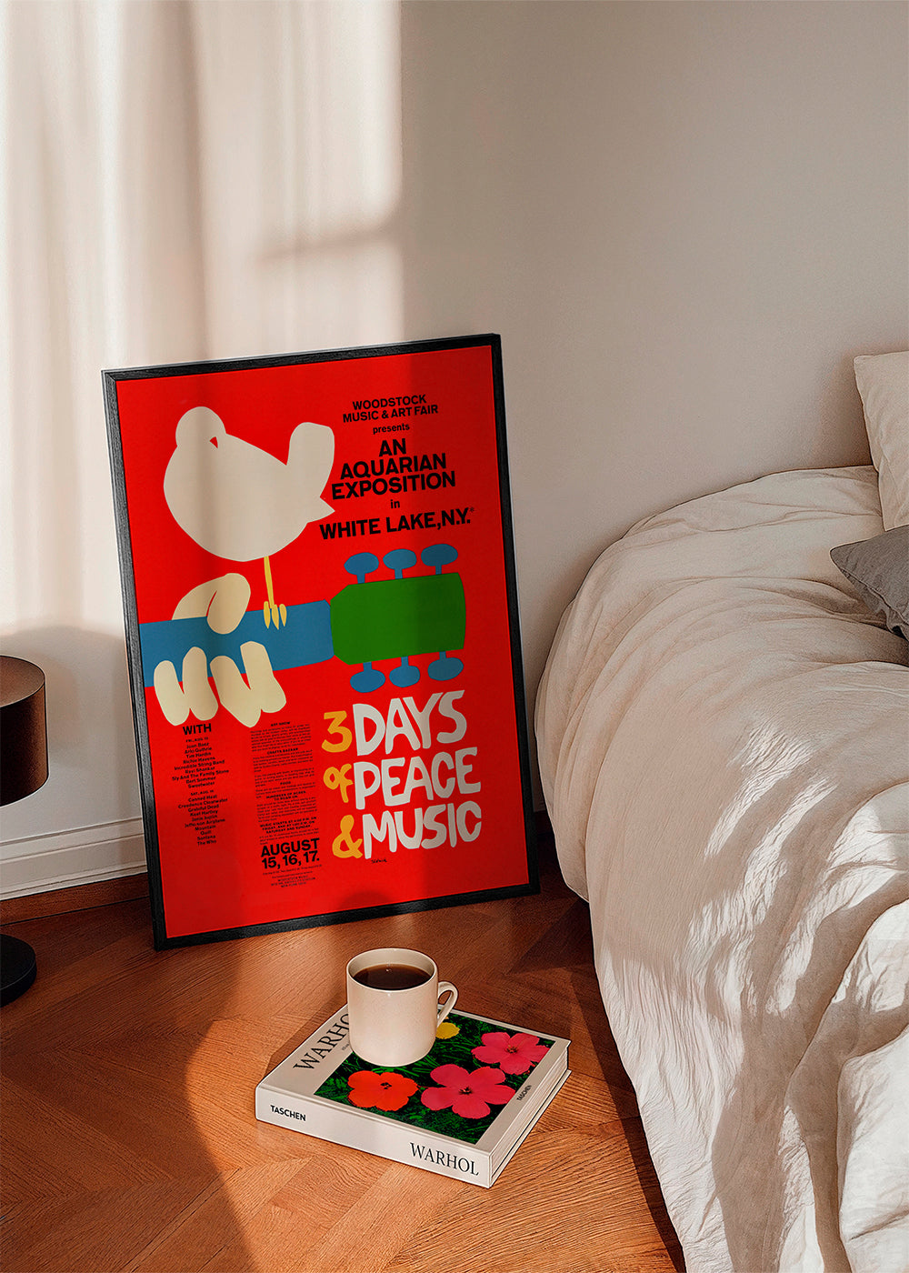 Woodstock 1969 Poster - 3 days of peace & music