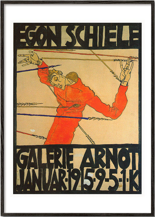 Galerie Arnot poster by Egon Schiele