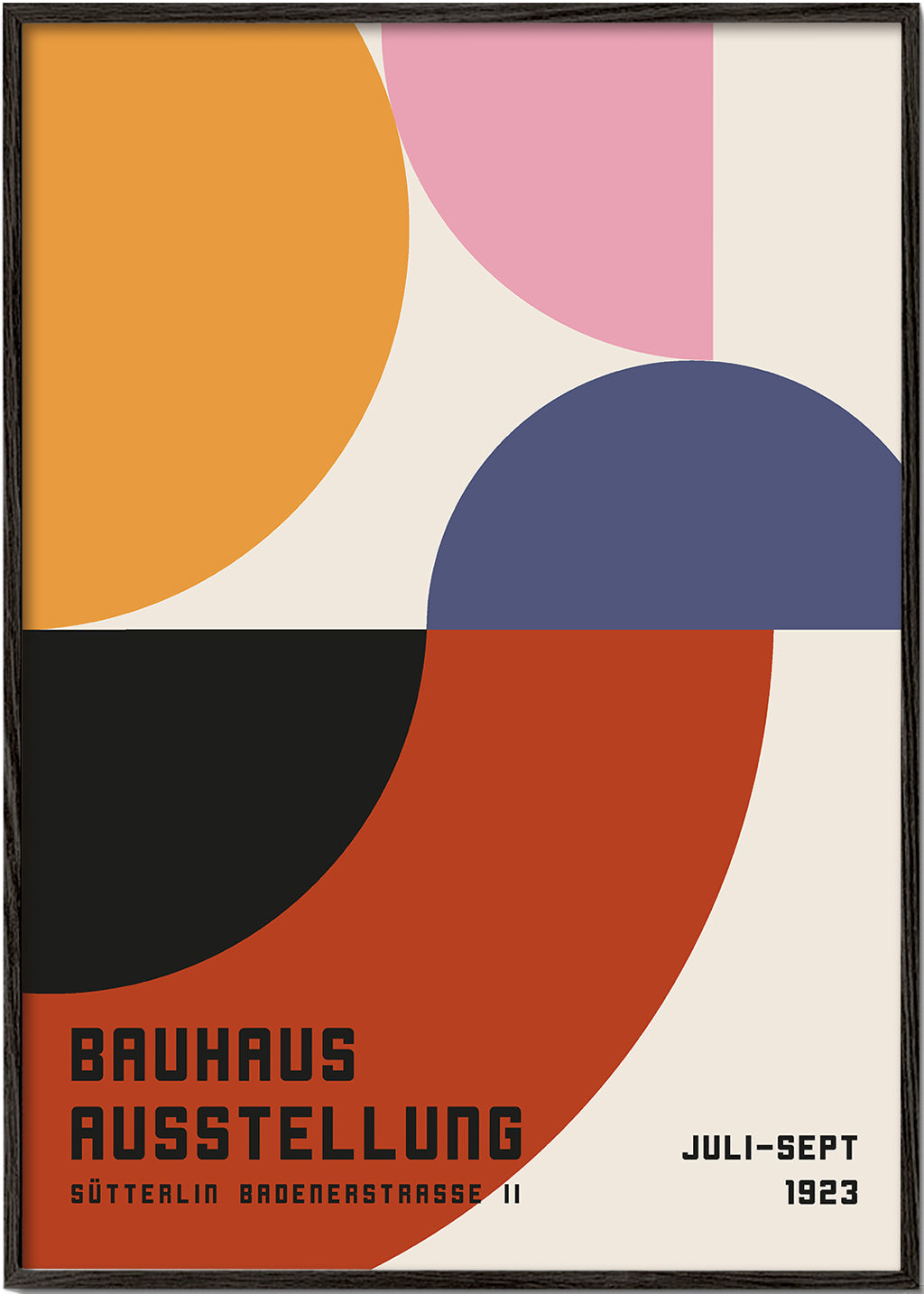 Bauhaus Exhibition Poster 1923