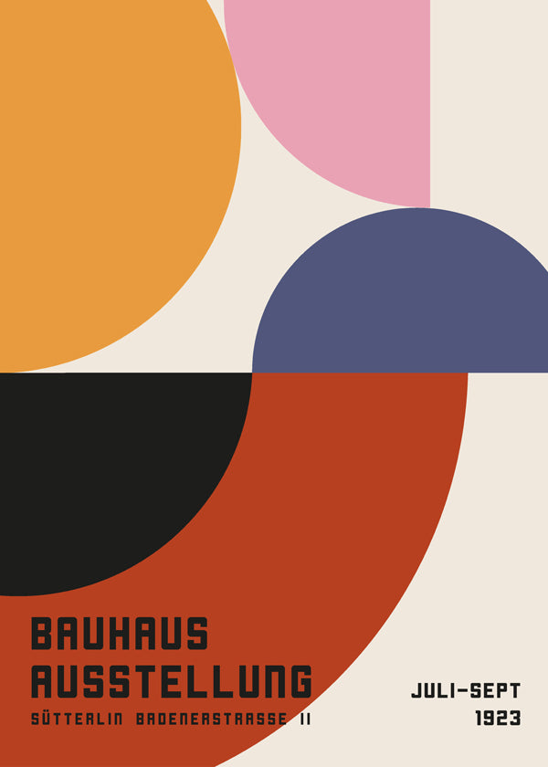 Bauhaus Exhibition Poster 1923