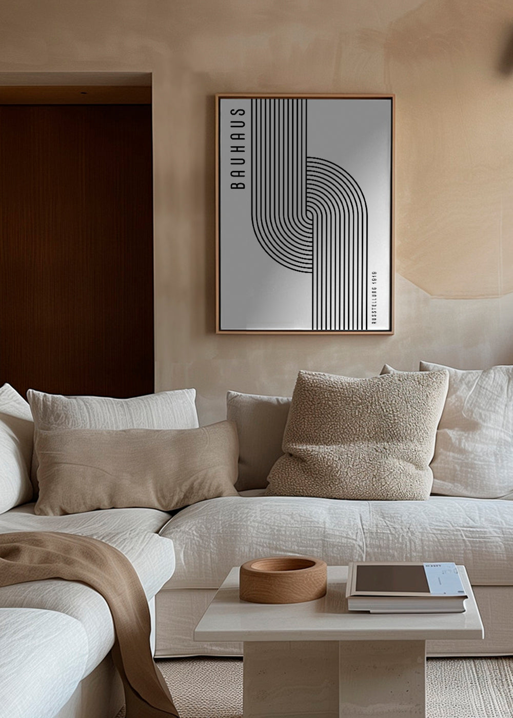 BAUHAUS AUSSTELLUNG Exhibition Poster 1919