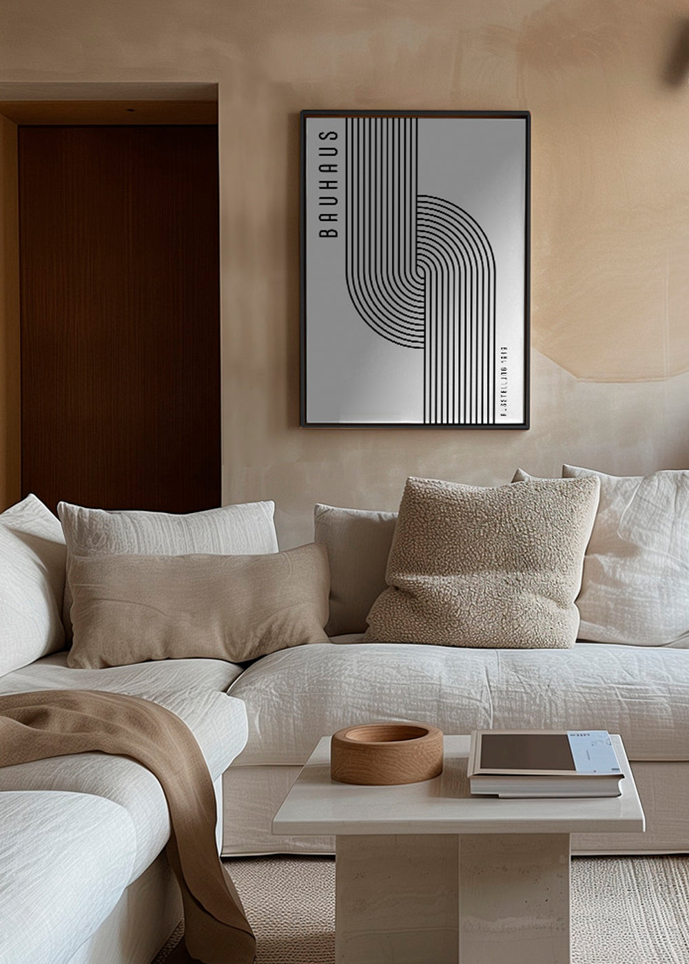 BAUHAUS AUSSTELLUNG Exhibition Poster 1919