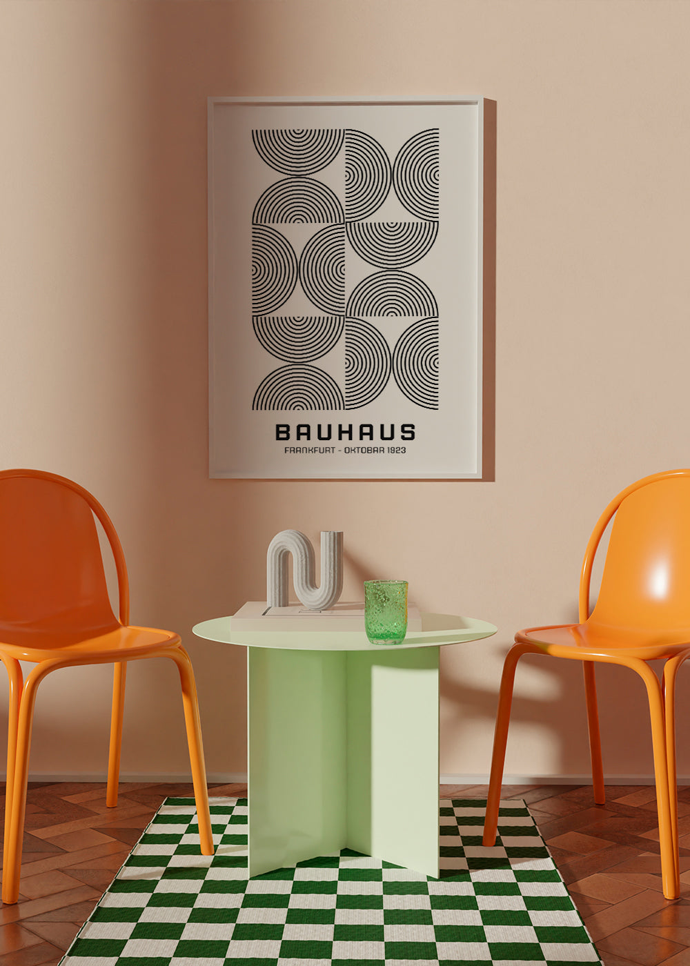 Bauhaus Black and White Exhibition Poster 1923