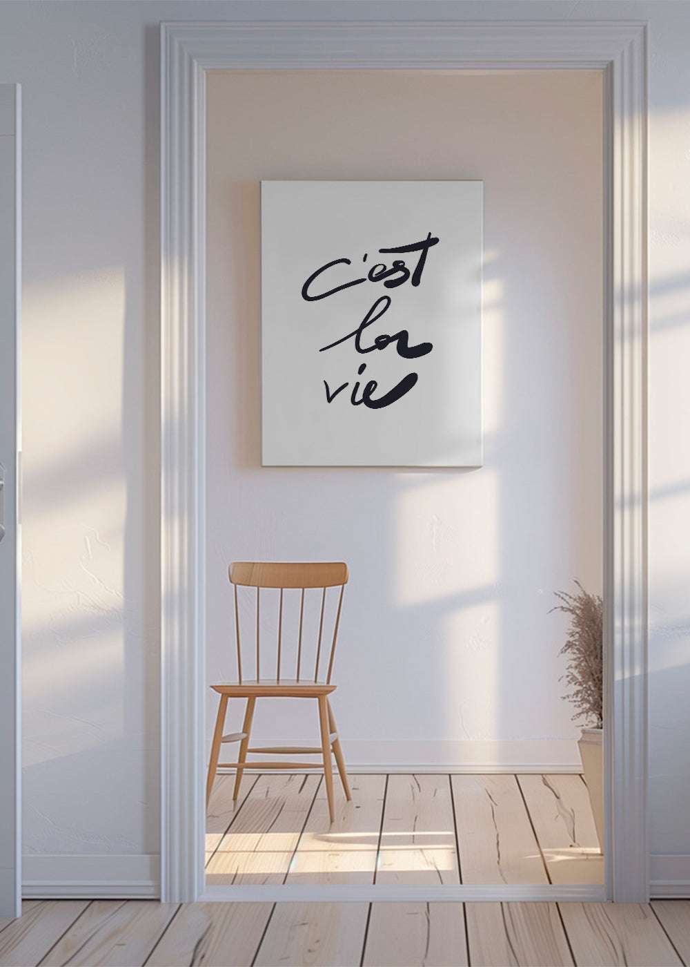 c'est la vie poster