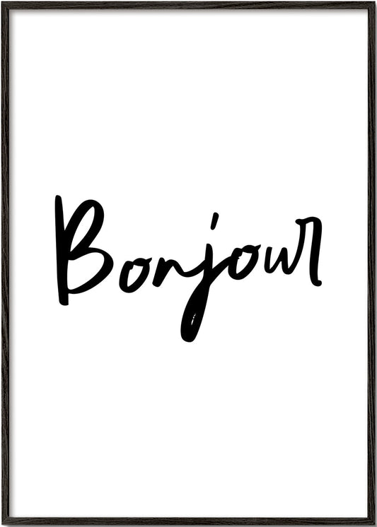 Bonjour Poster