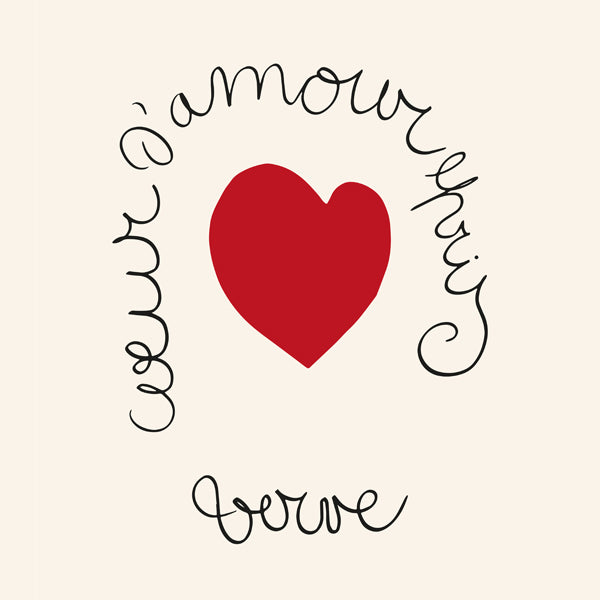 Henri Matisse "Coeur d'Amour Epris - Verve" love print - Square