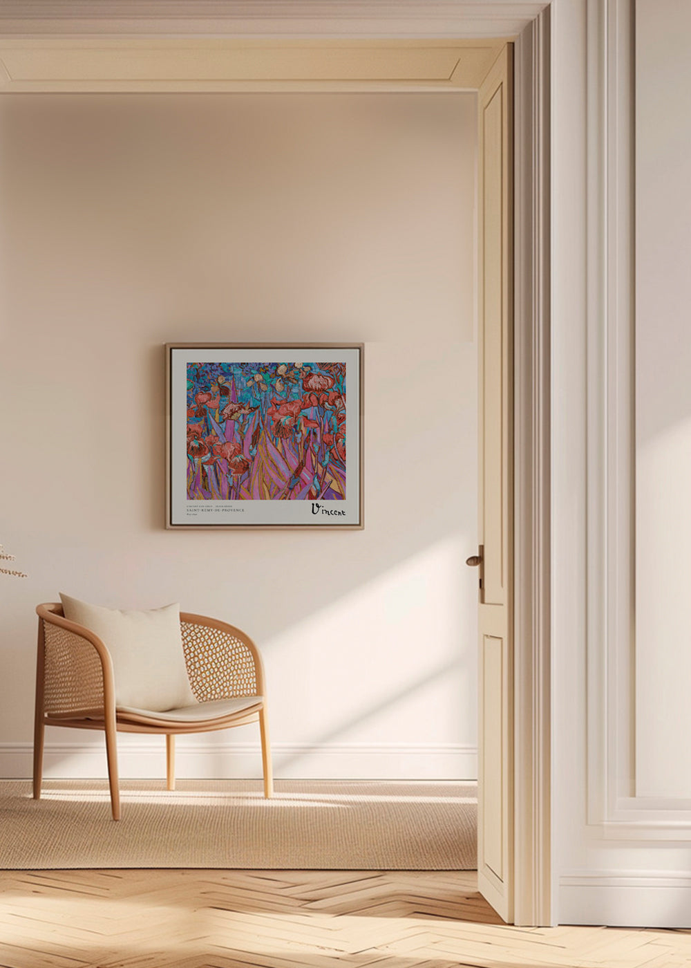 Vincent van Gogh - Irises Remix - Square