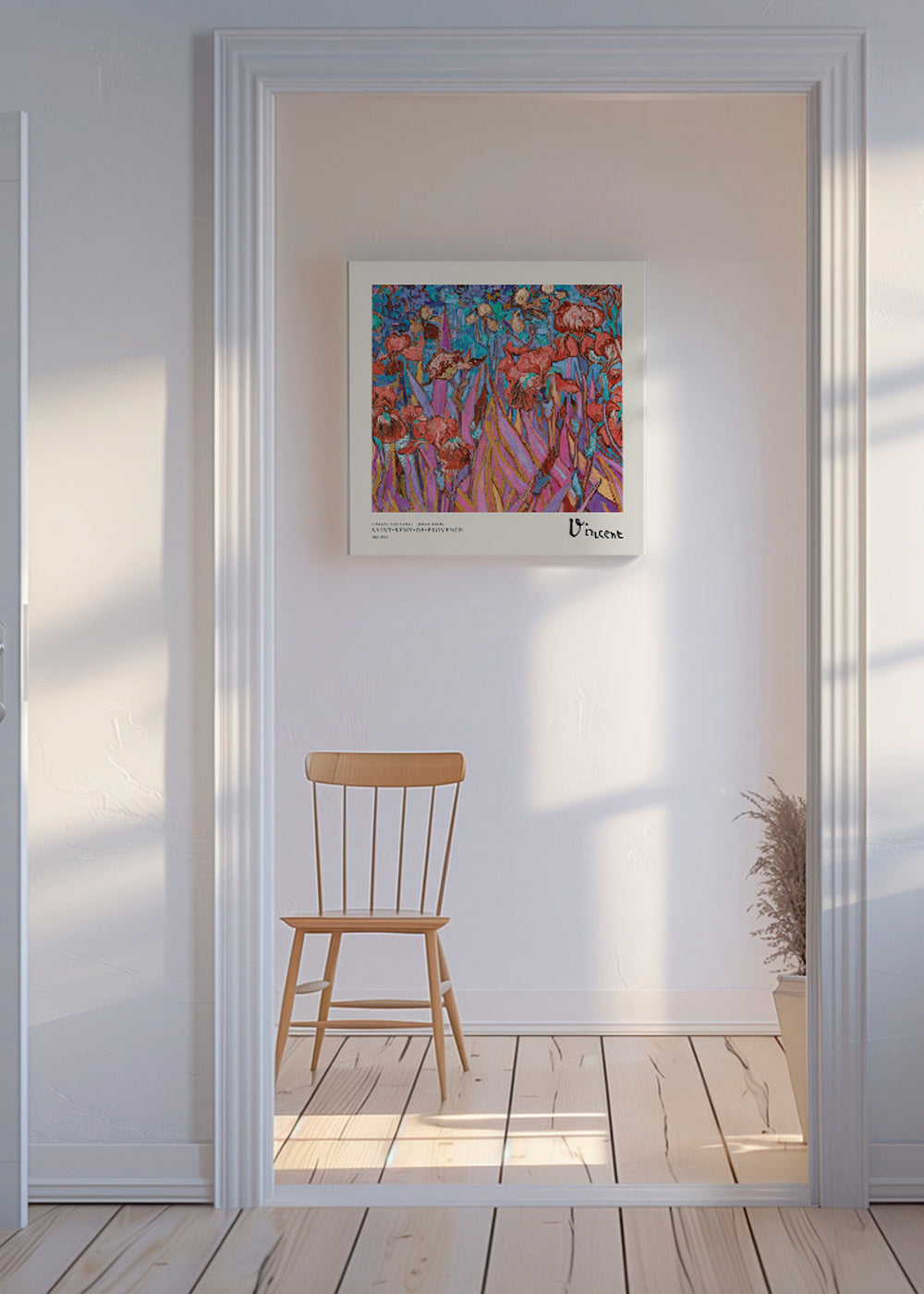 Vincent van Gogh - Irises Remix - Square