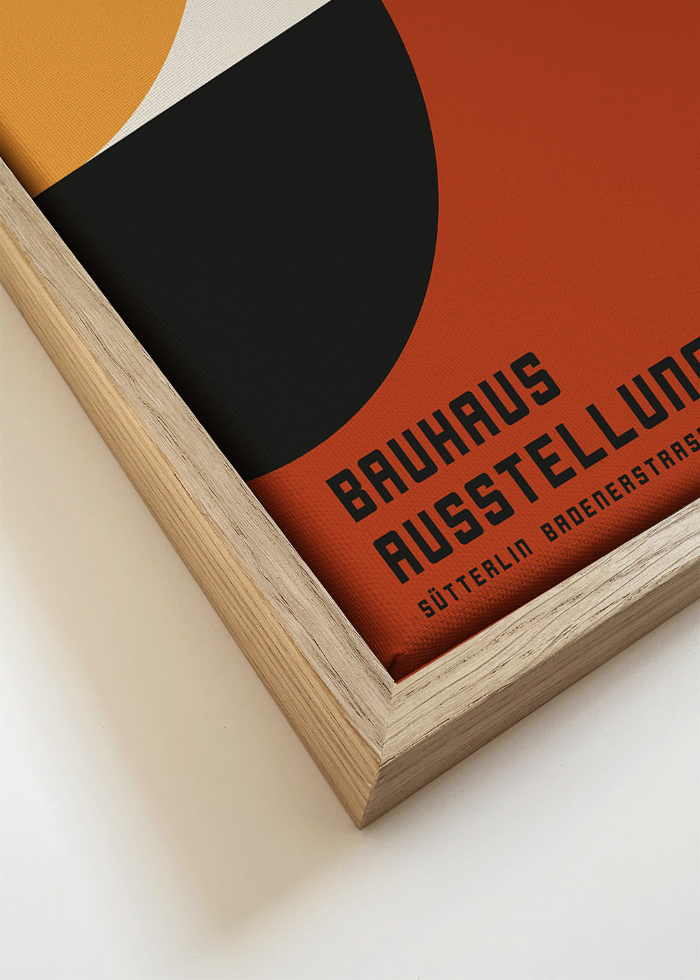 Bauhaus Exhibition Poster 1923 - Square