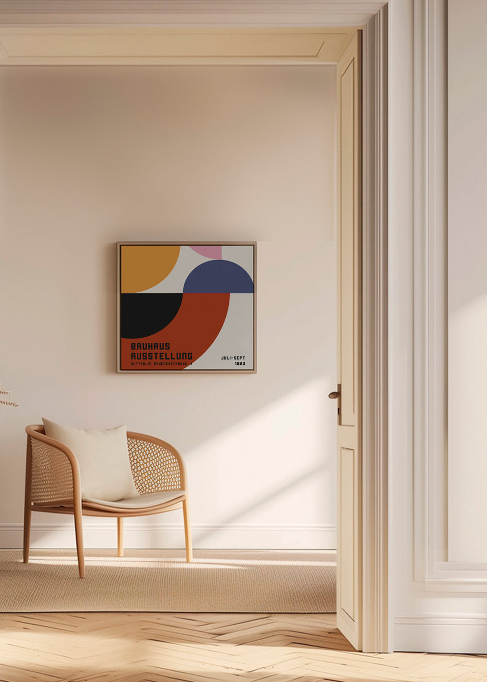 Bauhaus Exhibition Poster 1923 - Square