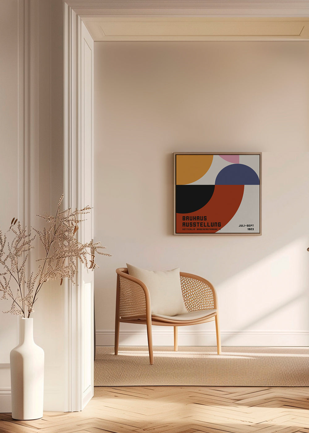 Bauhaus Exhibition Poster 1923 - Square