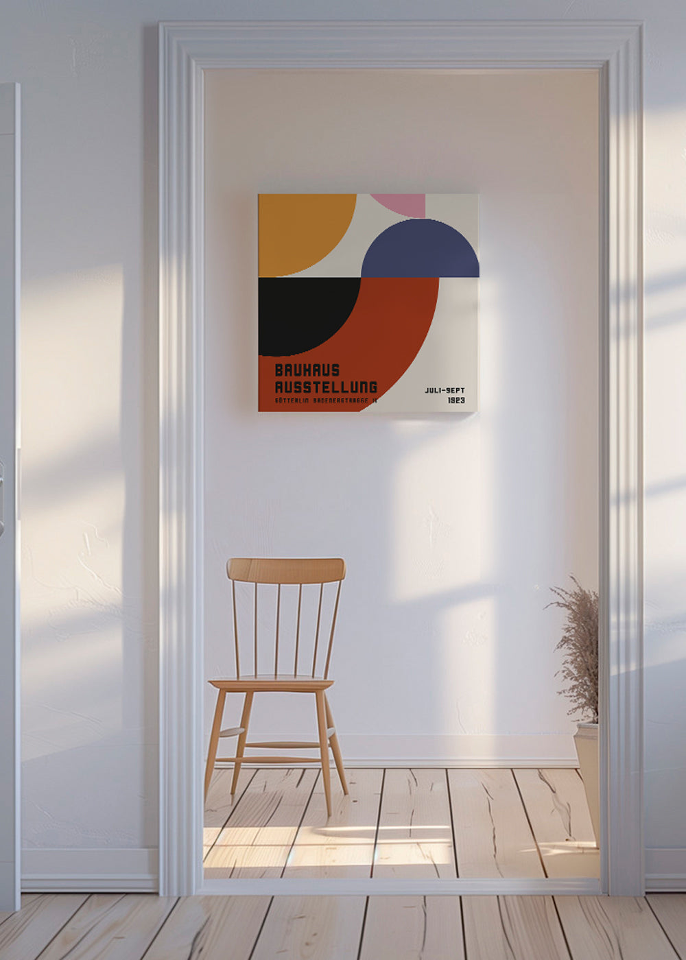 Bauhaus Exhibition Poster 1923 - Square