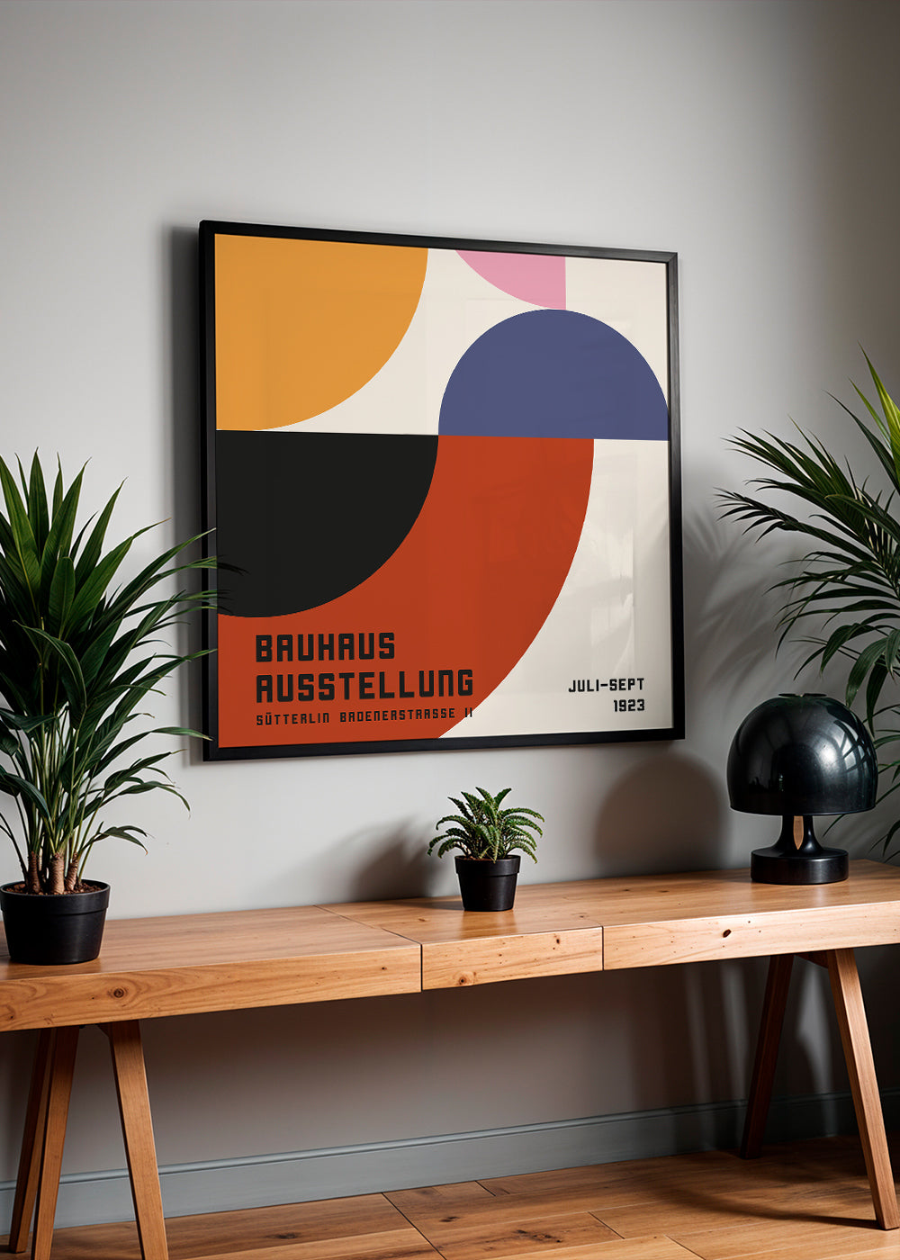 Bauhaus Exhibition Poster 1923 - Square