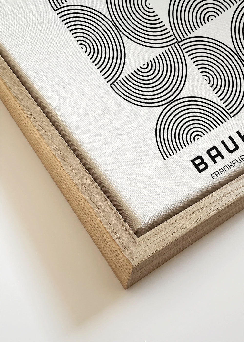 Bauhaus Black and White Exhibition Poster 1923 - Square