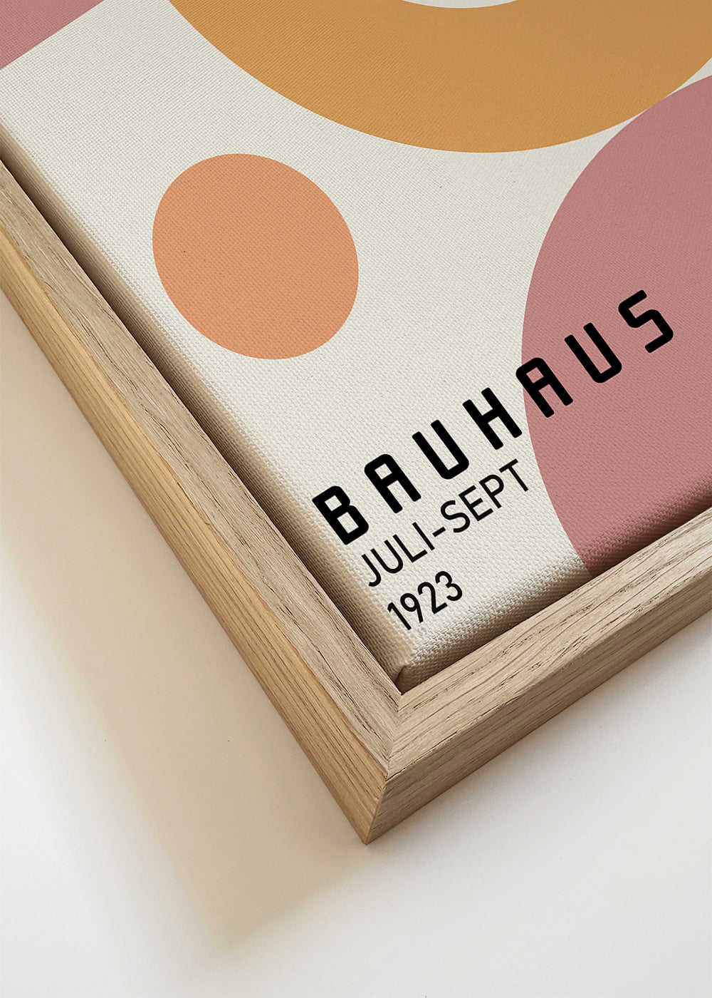 COLORFUL BAUHAUS NO.1 POSTER - Square