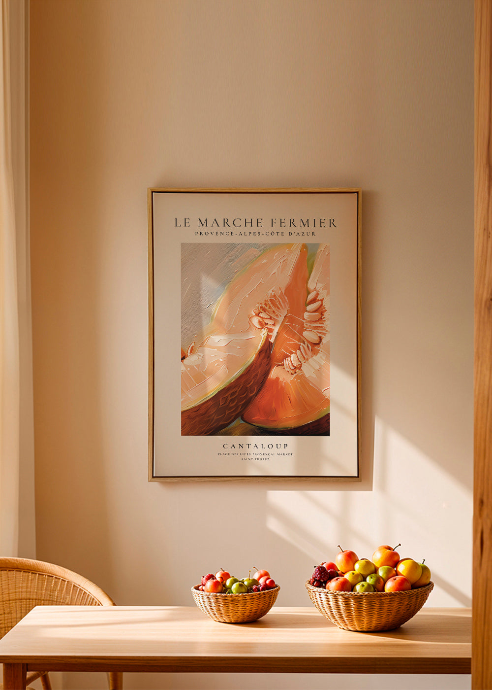 Le marche fermier - cantaloup