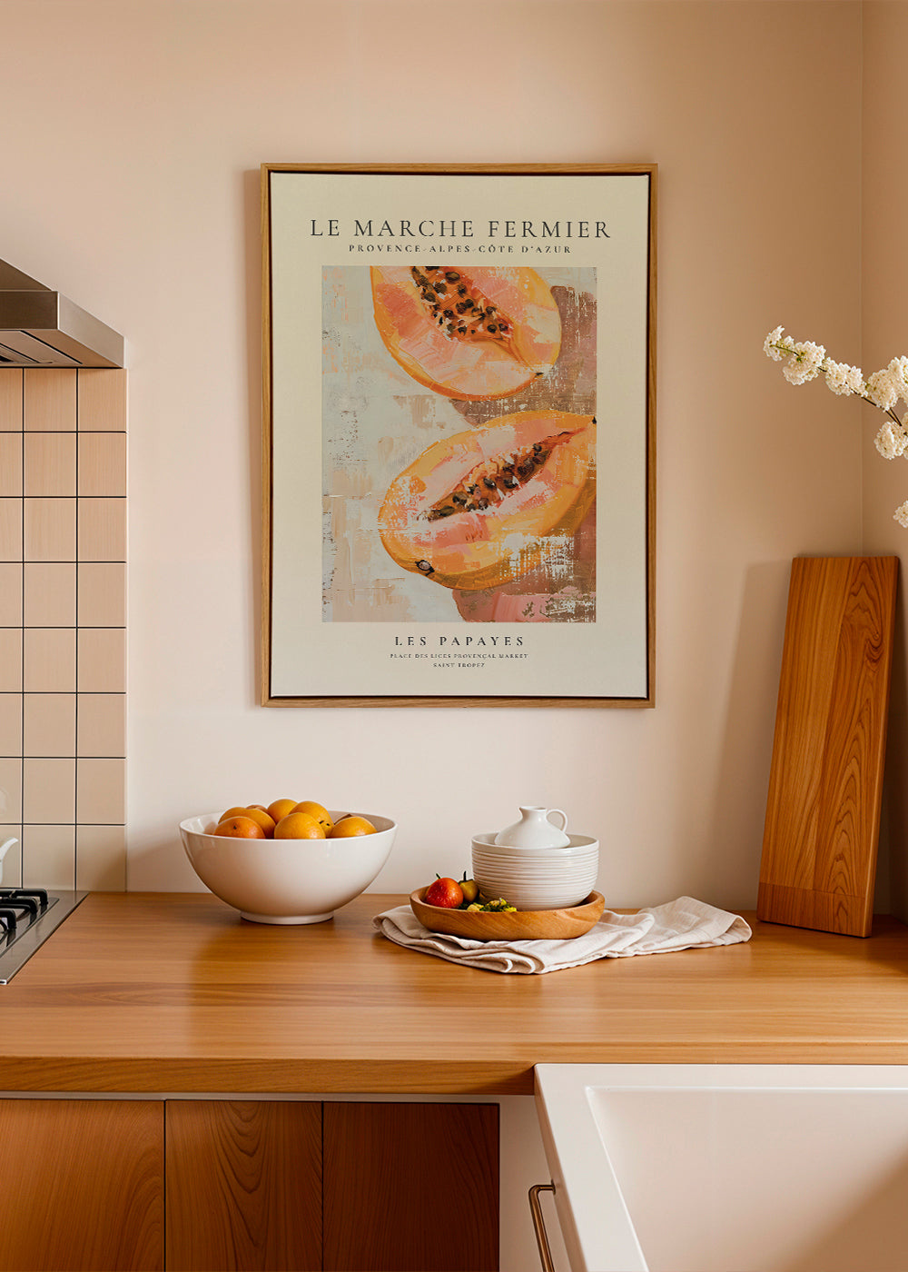 Le marche fermier - LES PAPAYES