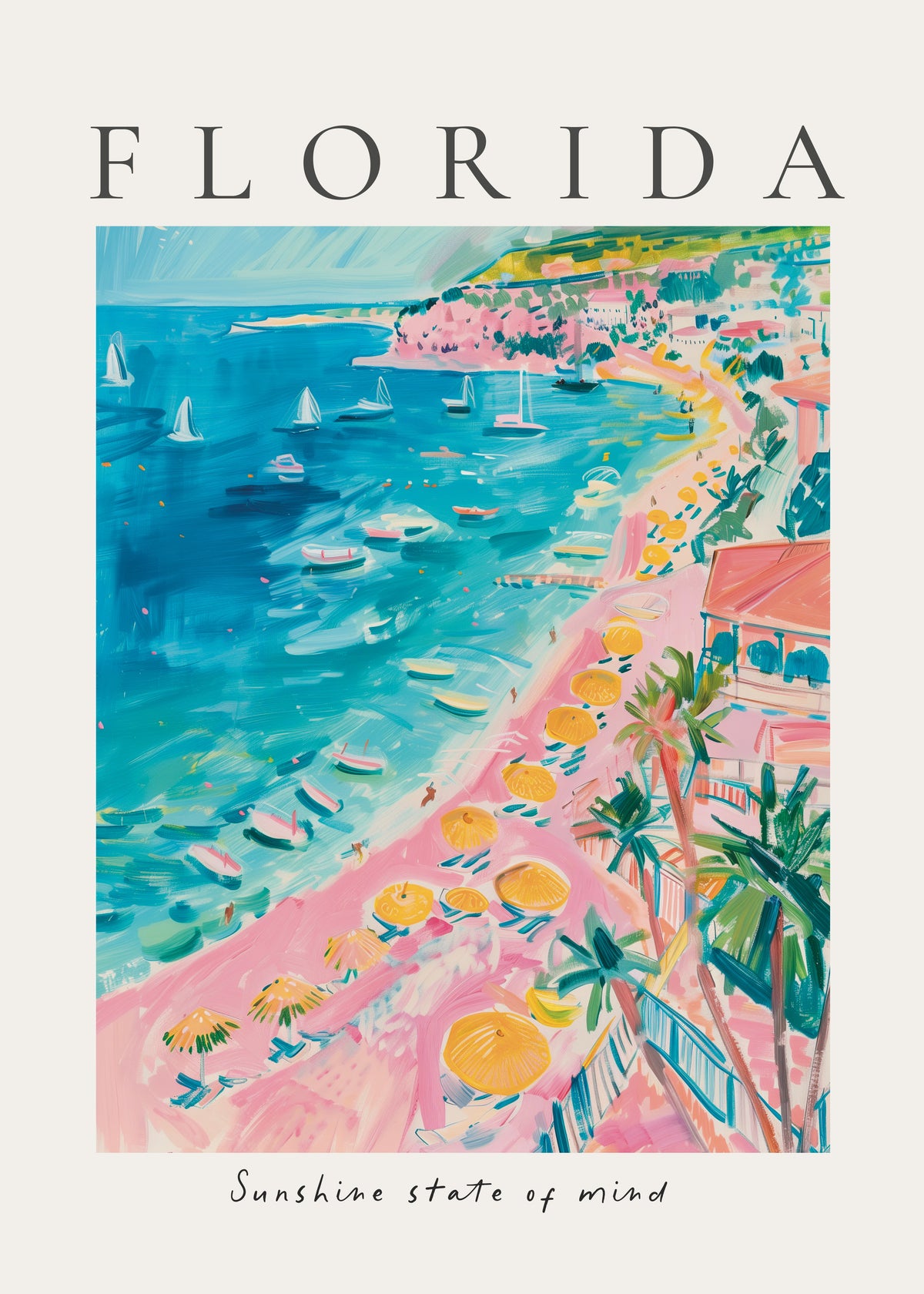 Florida - Unframed art print