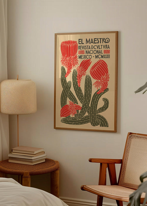 El Maestro, Revista Nacional Cactus poster