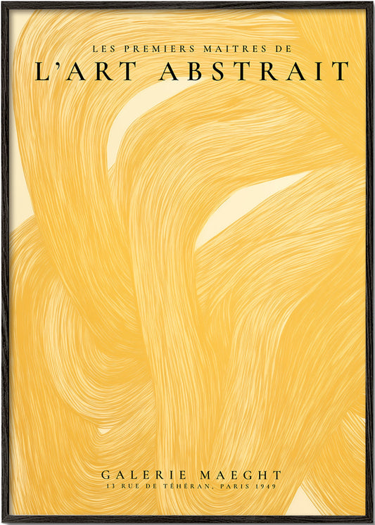 L’Art Abstrait, La Galerie Maeght Exhibition Poster