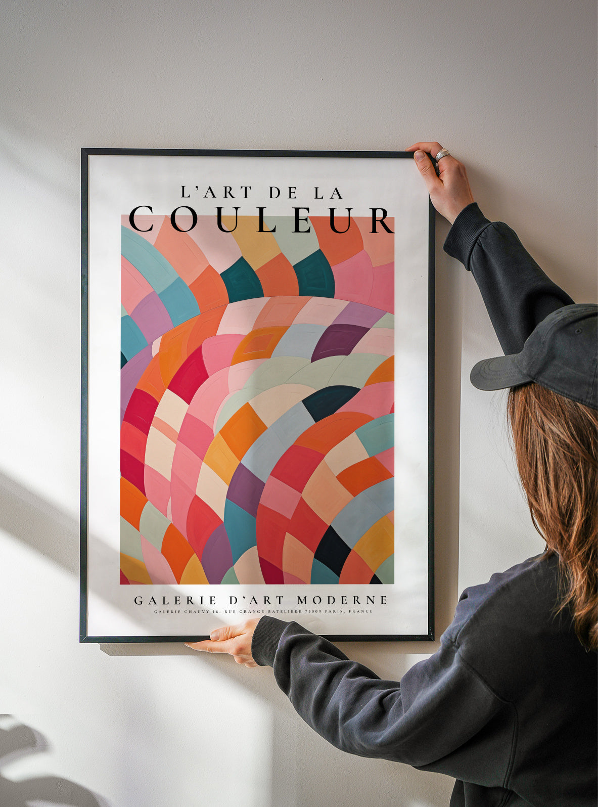 L'Art De La Couleur - Framed poster detail