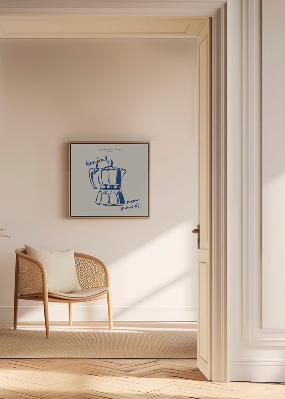 Life Simple simple pleasures - Bonjour mon amour - SQUARE