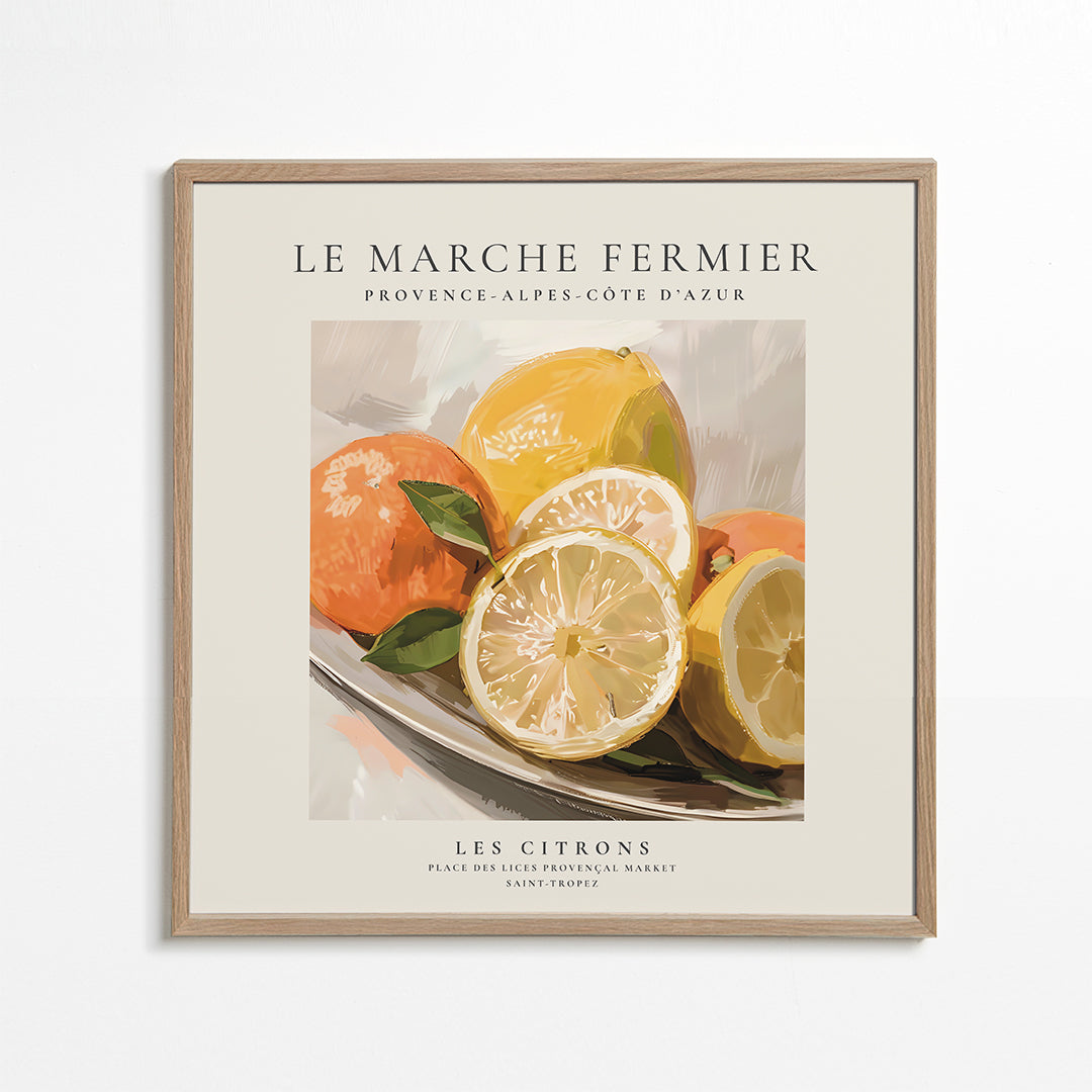 Le marche fermier - Les Citrons - SQUARE