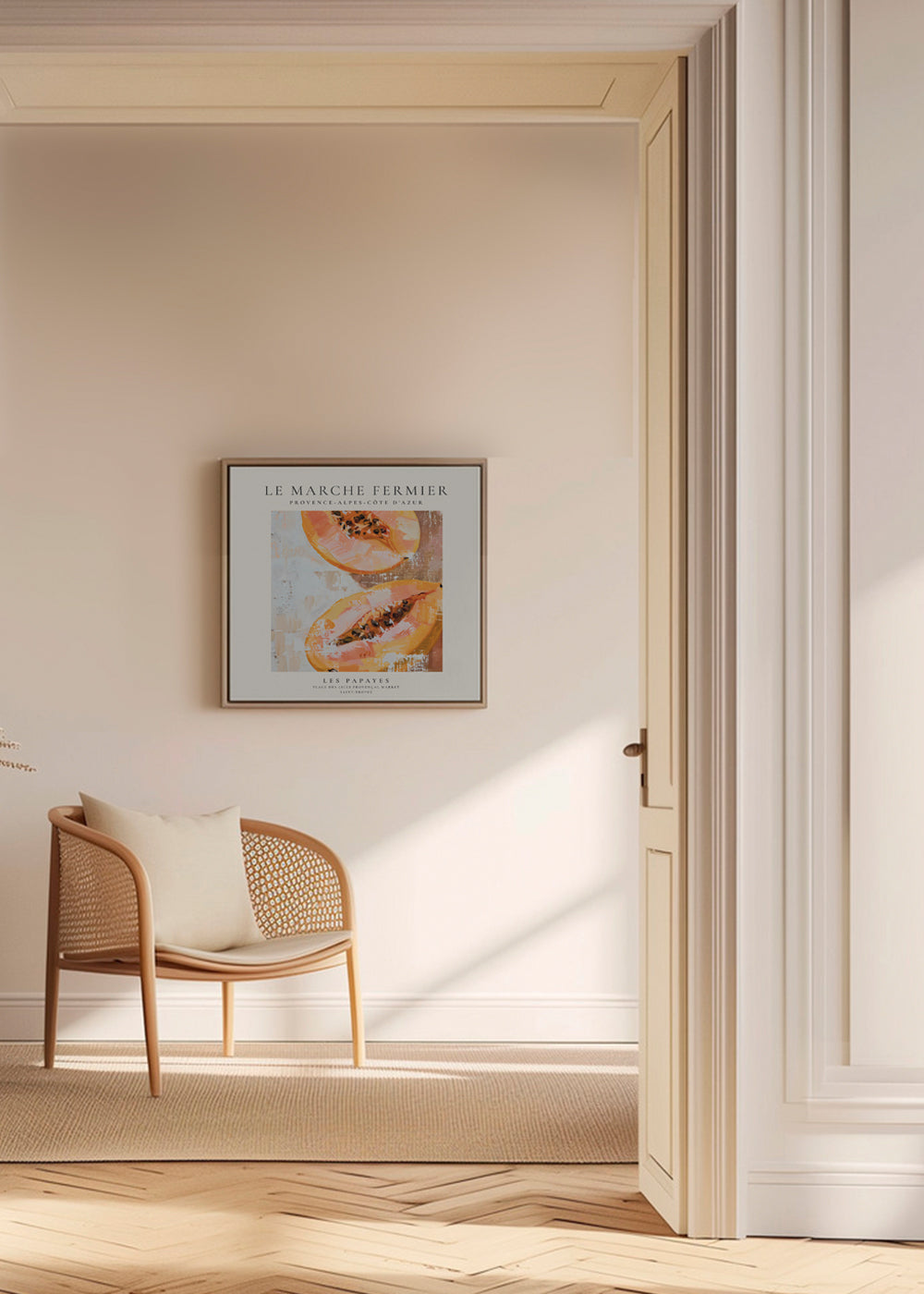 Le marche fermier - LES PAPAYES - SQUARE