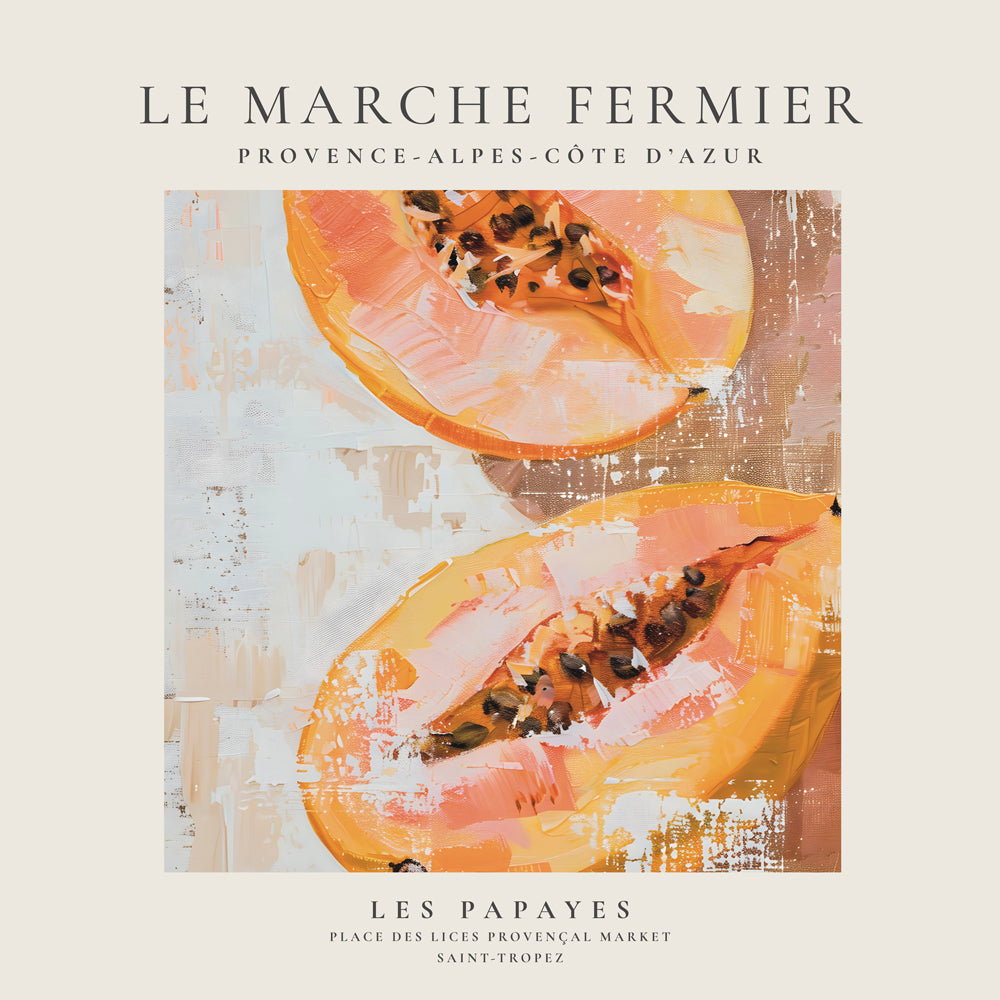 Le marche fermier - LES PAPAYES - SQUARE