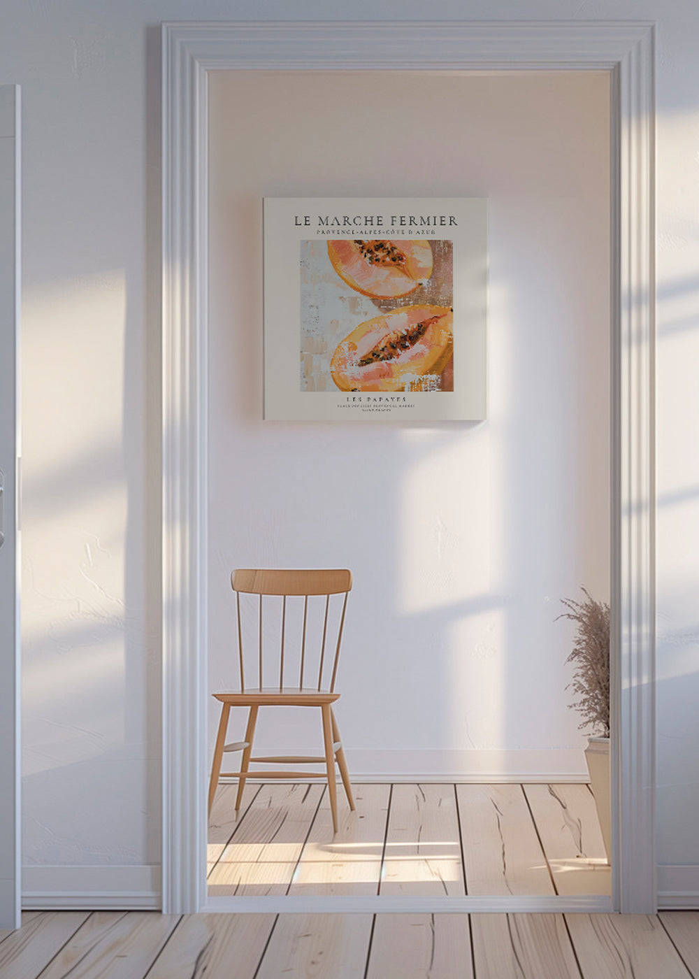 Le marche fermier - LES PAPAYES - SQUARE