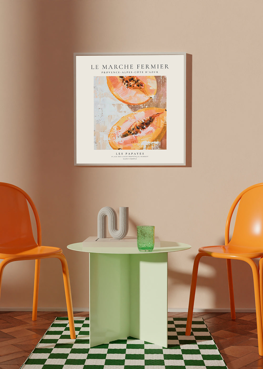 Le marche fermier - LES PAPAYES - SQUARE