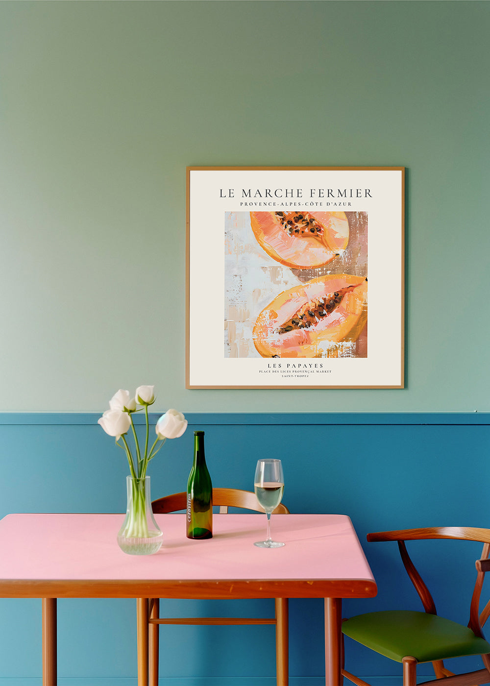 Le marche fermier - LES PAPAYES - SQUARE