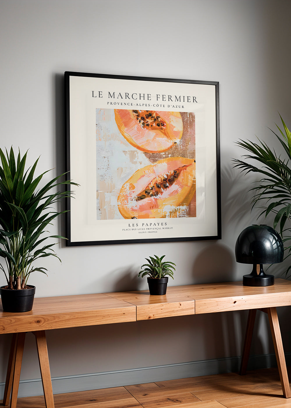 Le marche fermier - LES PAPAYES - SQUARE