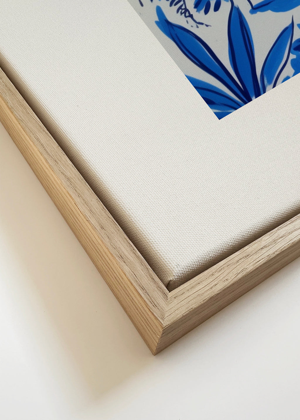 Positano, Amalfi Coast - SQUARE - Framed canvas detail
