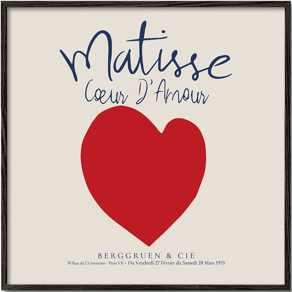 Henri Matisse, Coeur d'amour - SQUARE
