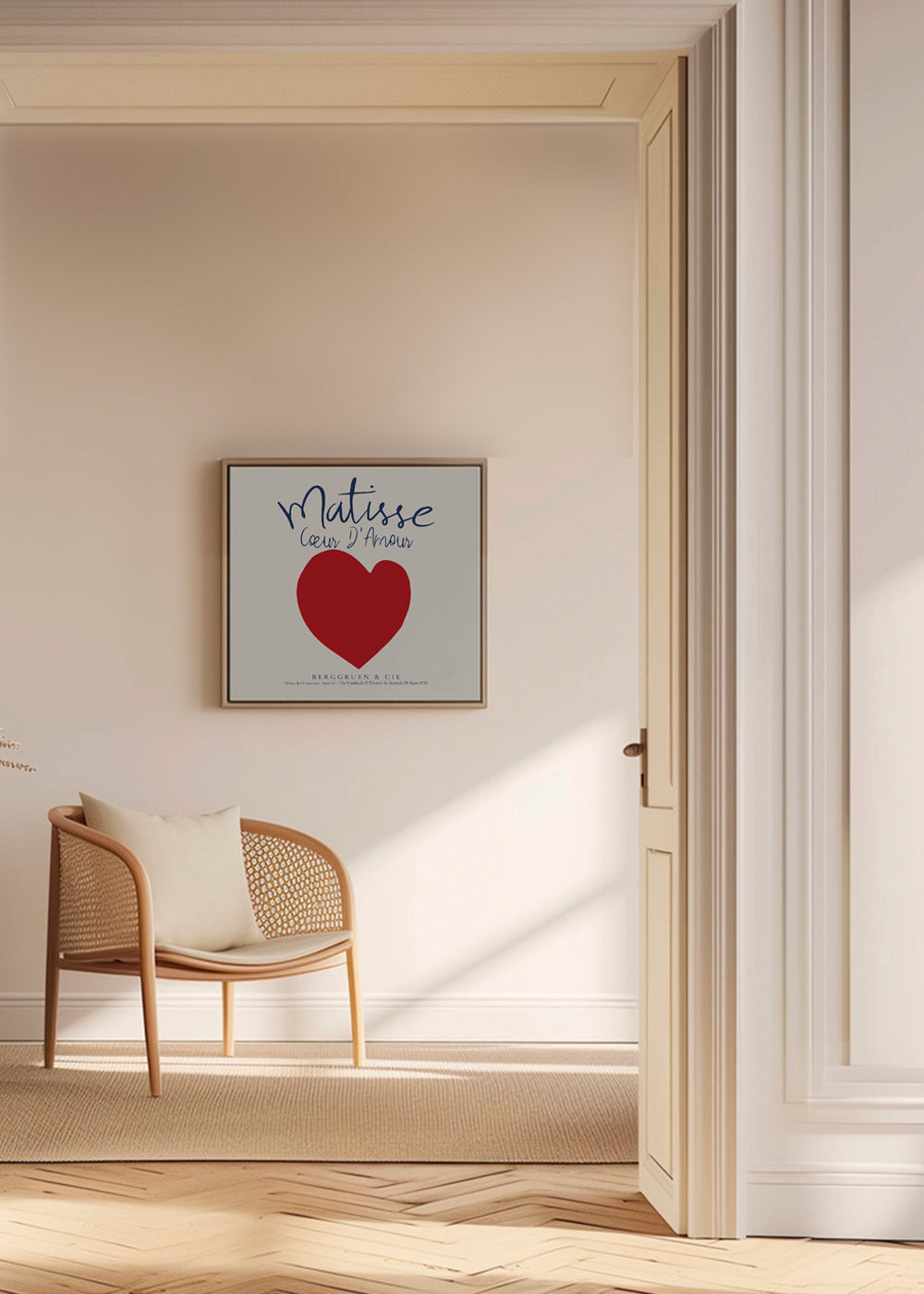 Henri Matisse, Coeur d'amour - SQUARE