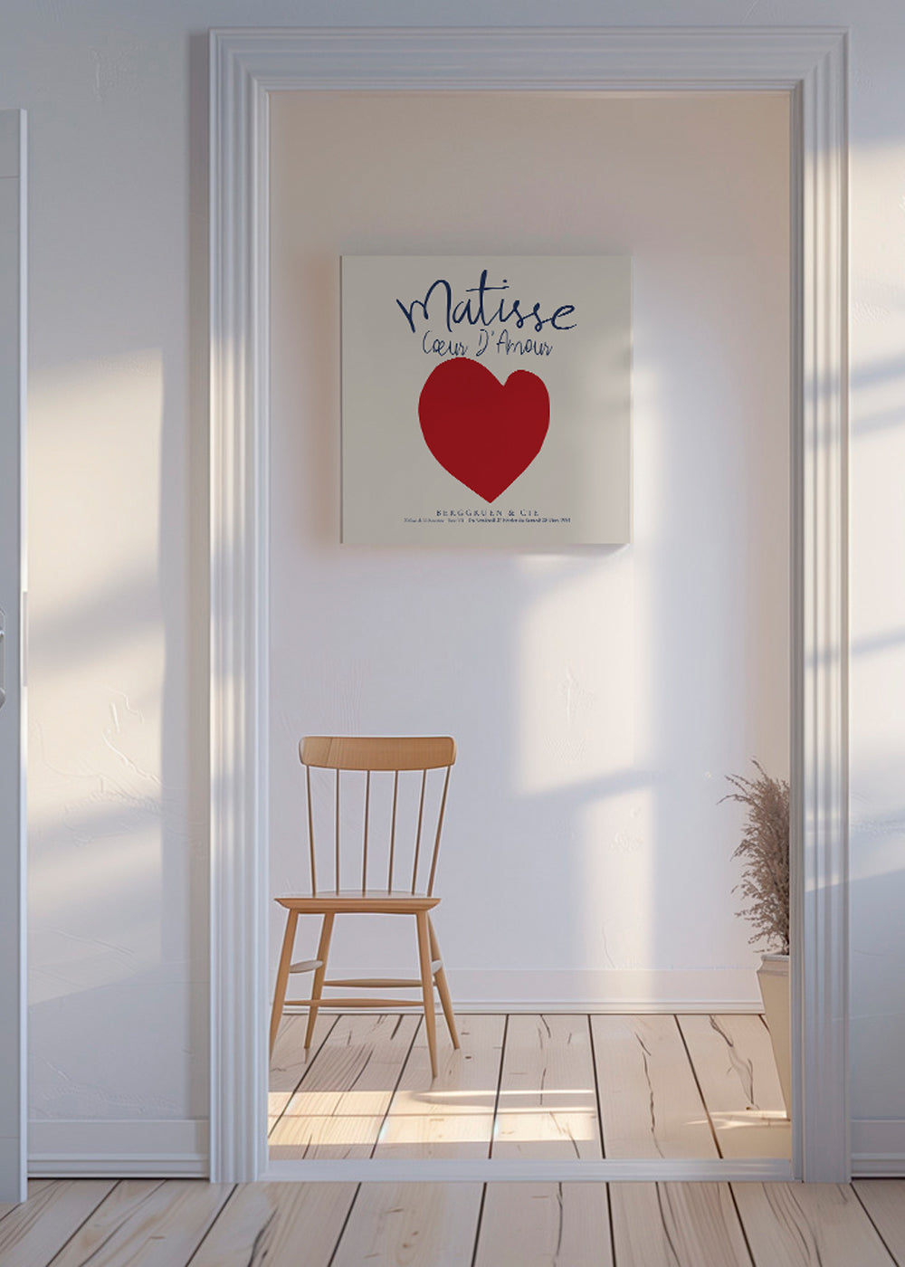 Henri Matisse, Coeur d'amour - SQUARE