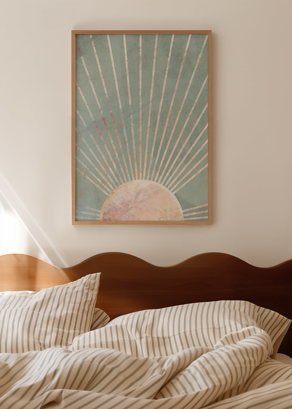 Sage green Boho Sunrise 1