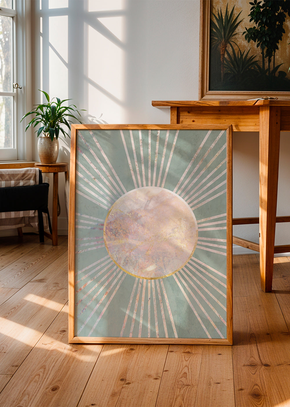 Sage green Boho Sunrise 2