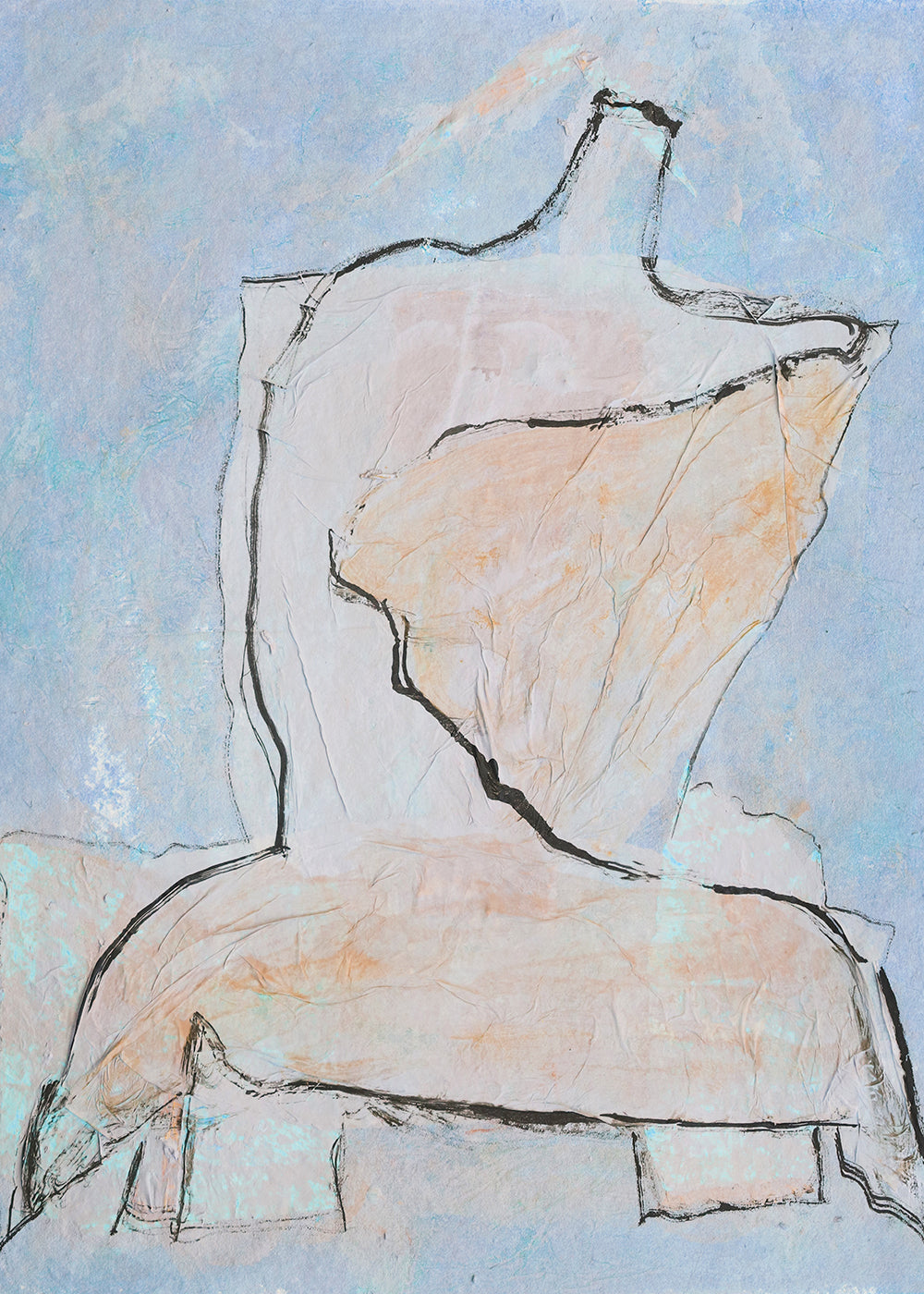 Cuadro abstracto Busto ii_cap