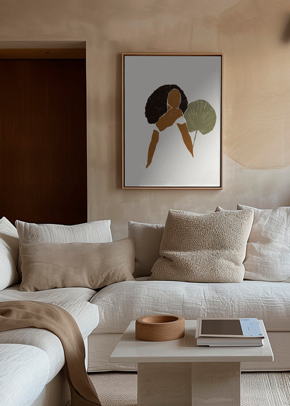 Boho Palmetto Fan Leaf II