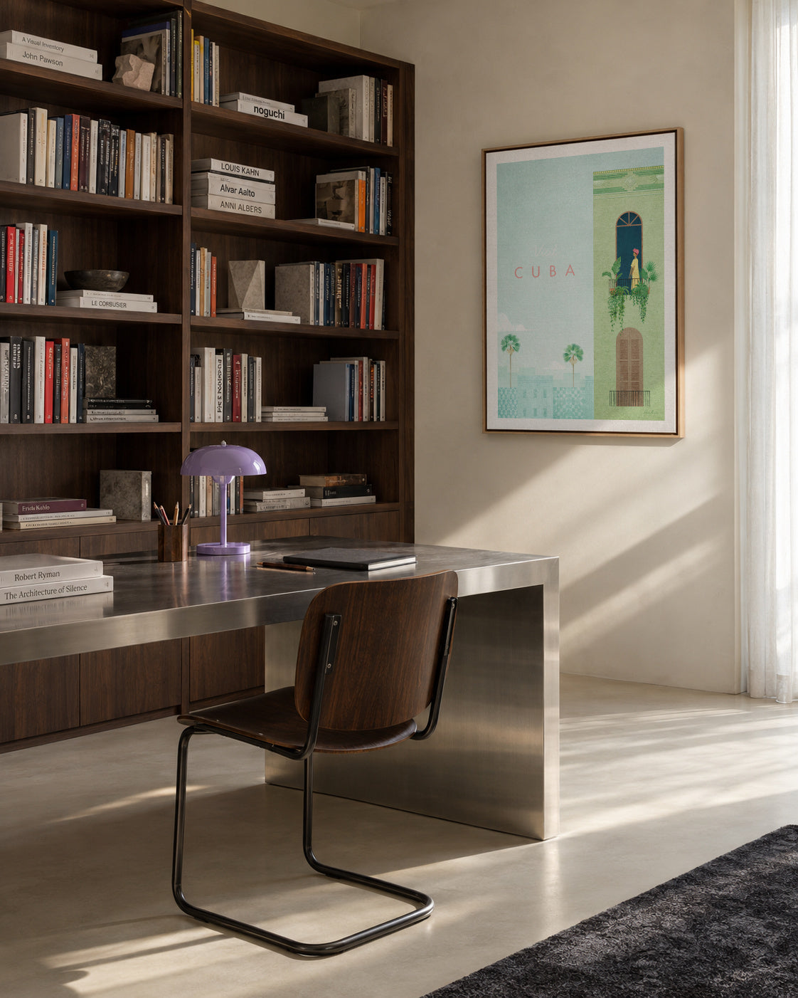 Cuba - Framed canvas in an interior